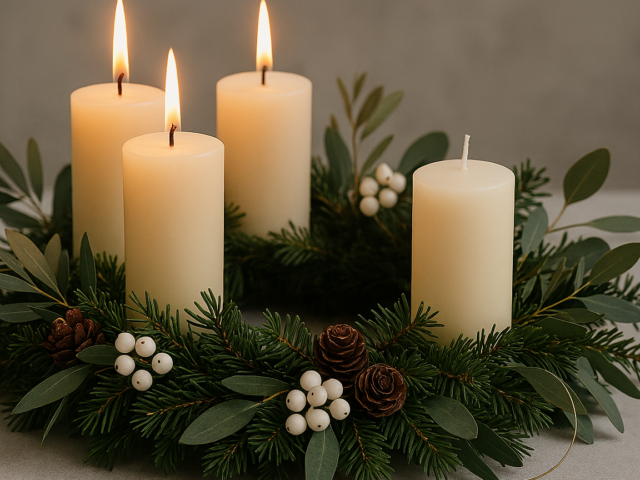 Third candle, full of anticipation